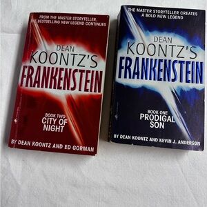 Dean Koontz's Frankenstein PB Prodigal Son City Of Night paperback bundle